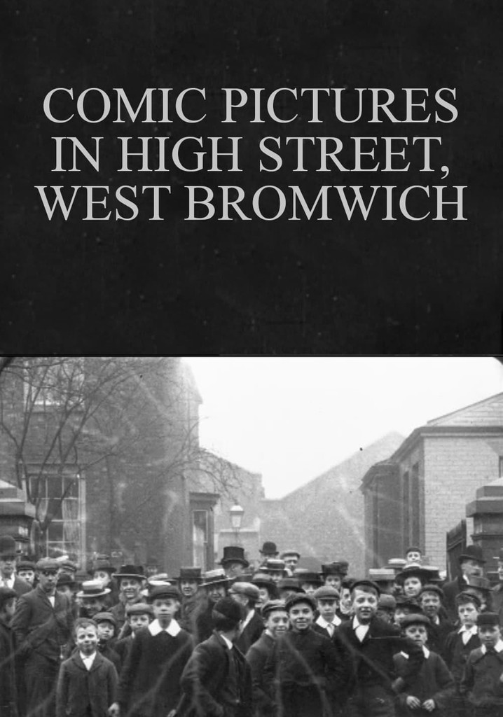 Comic Pictures in High Street, West Bromwich poster