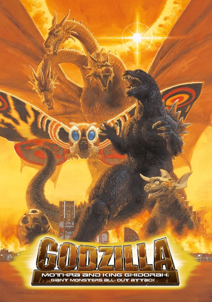 Godzilla, Mothra and King Ghidorah: Giant Monsters All-Out Attack poster
