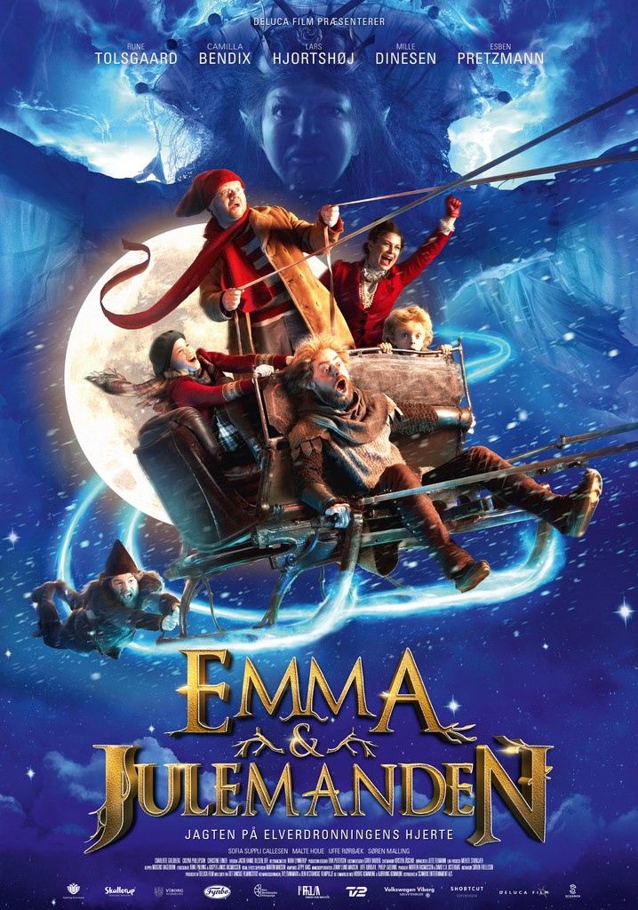 Emma og Julemanden - Jagten på Elverdronningens hjerte poster