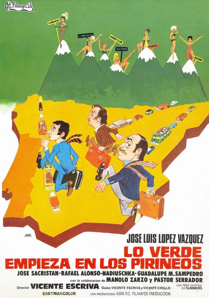 Lo verde empieza en los Pirineos poster
