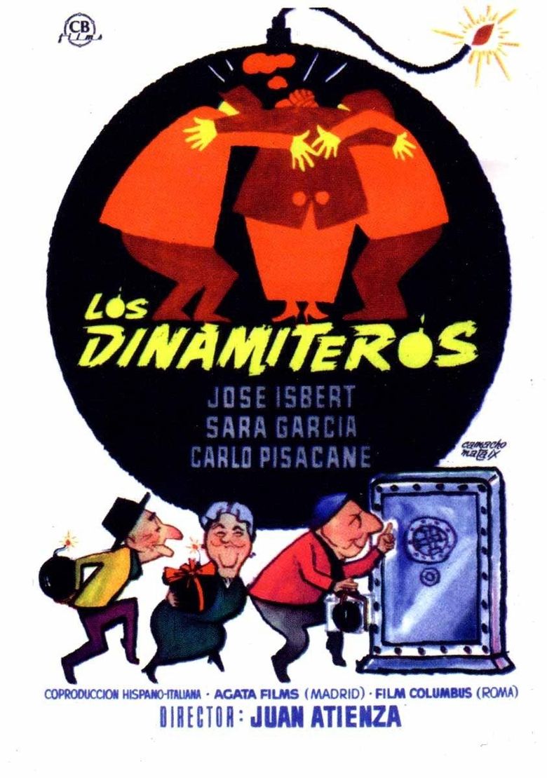 Los dinamiteros poster