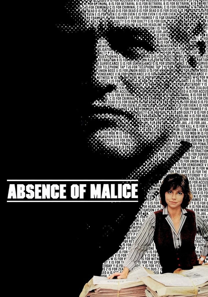Absence of Malice poster