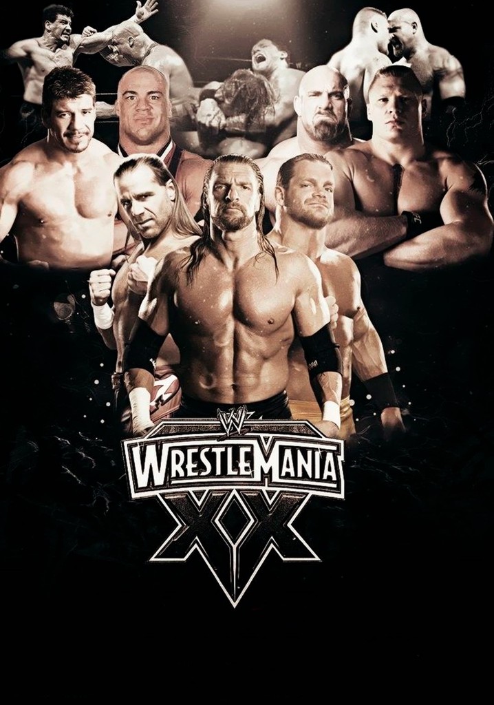 WWE WrestleMania XX poster
