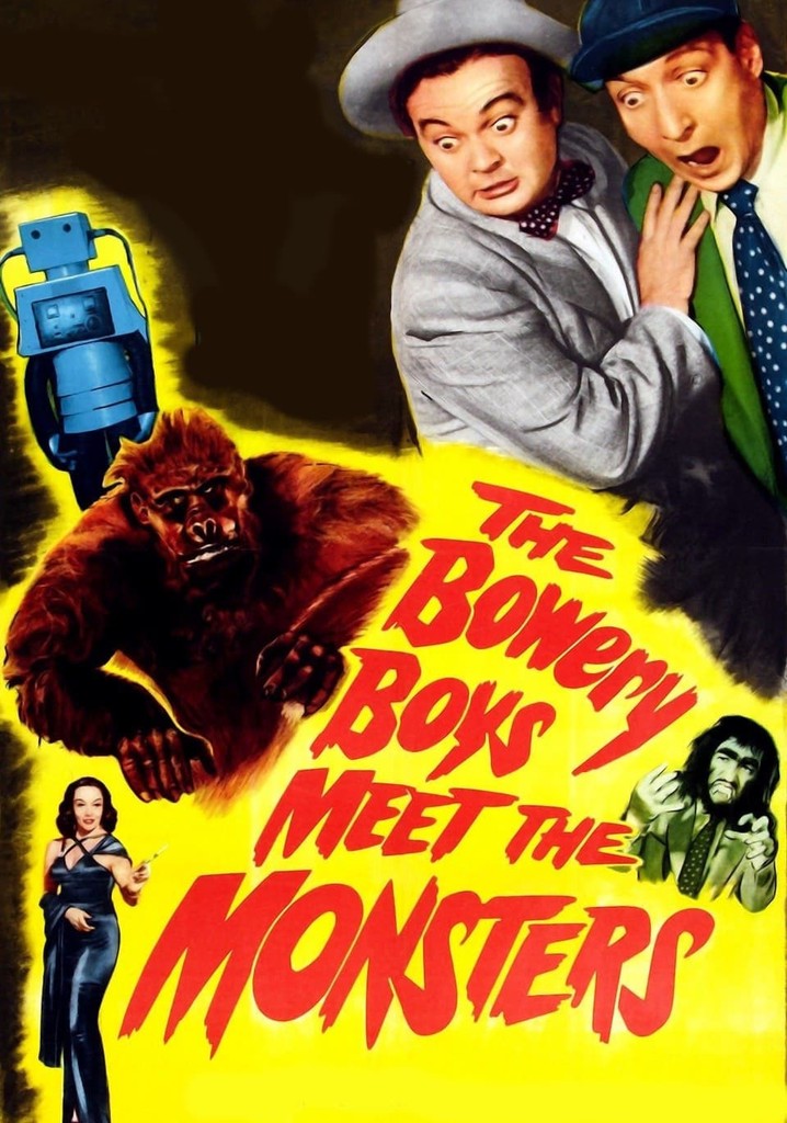 The Bowery Boys Meet the Monsters poster