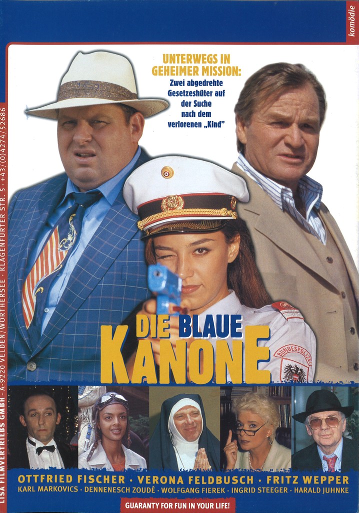 Die blaue Kanone poster