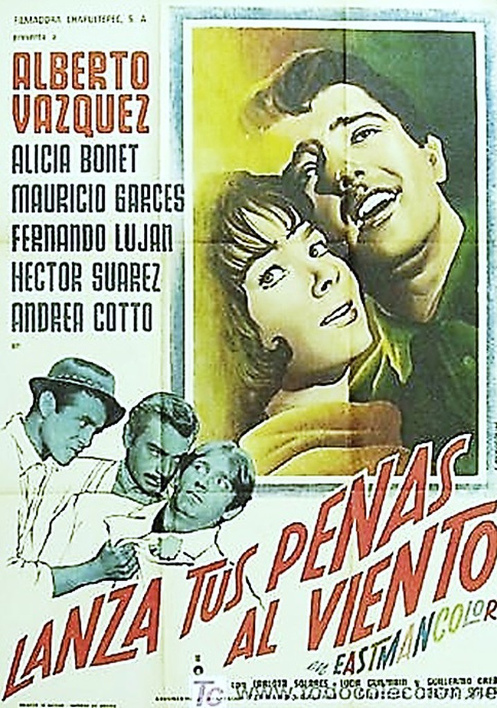 Lanza tus penas al viento poster