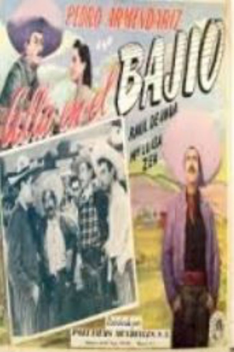 Allá en el bajio poster