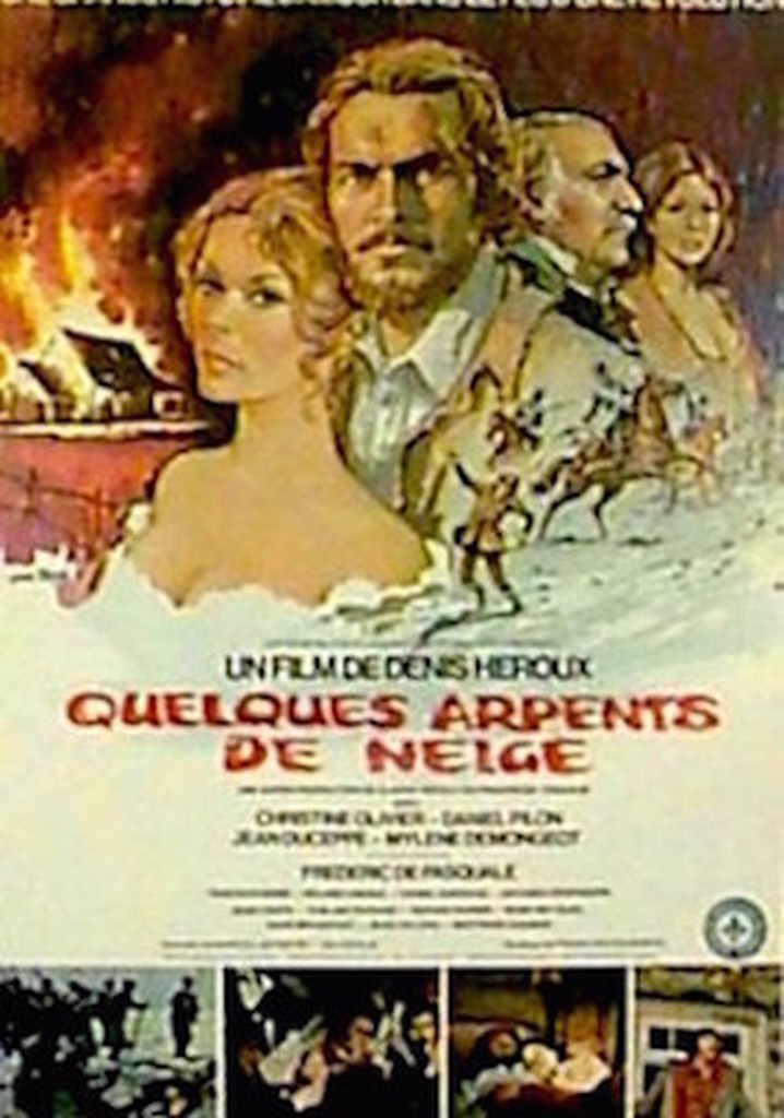 Quelques arpents de neige poster