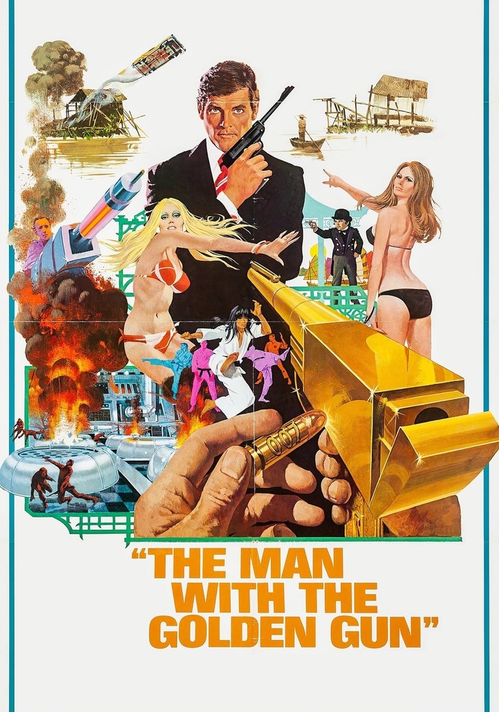 The Man with the Golden Gun poster
