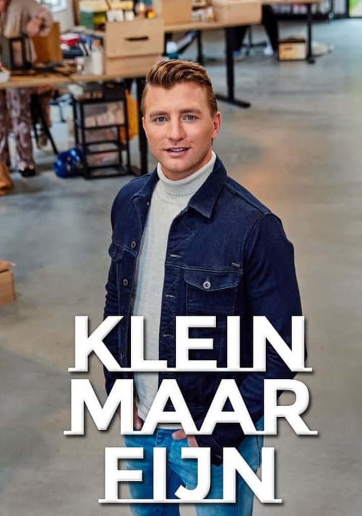 Klein maar fijn poster