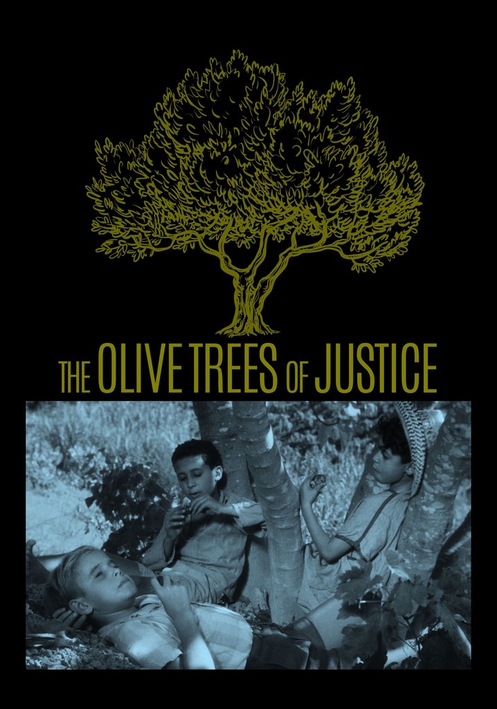 Les oliviers de la justice poster