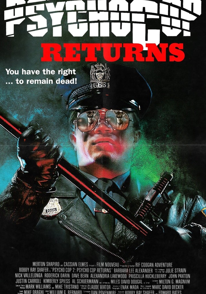 Psycho Cop Returns poster
