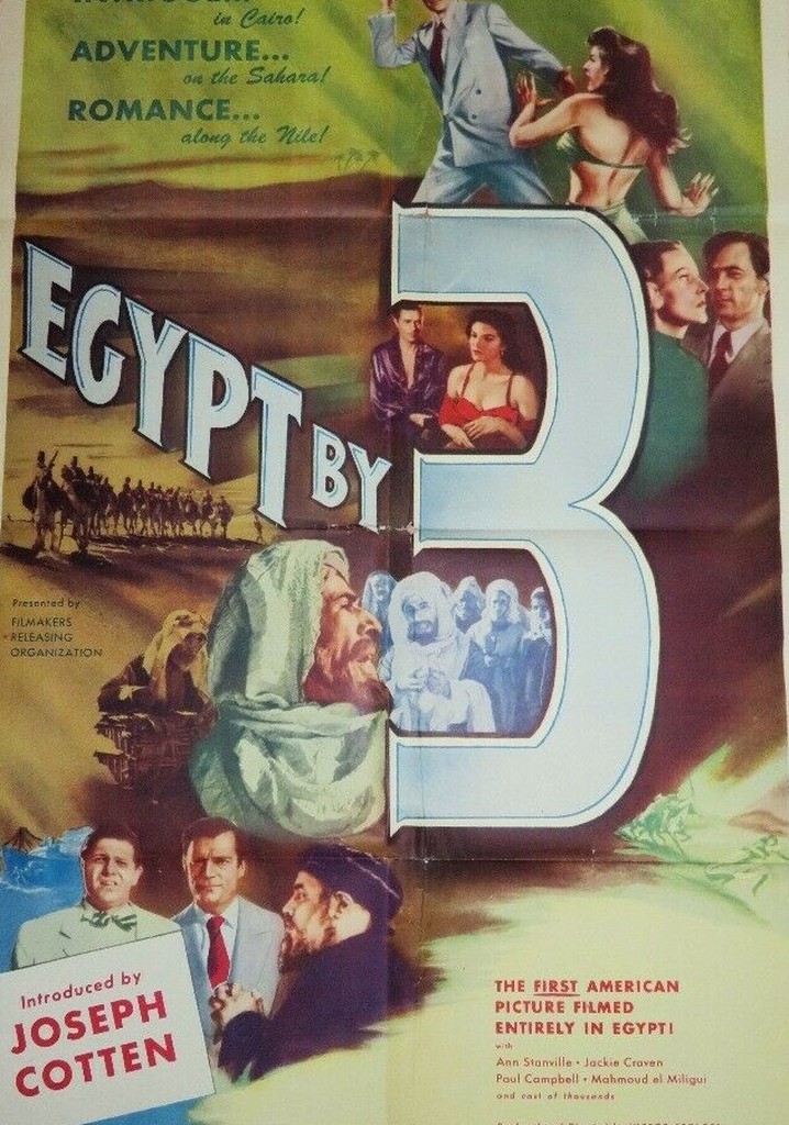 Egypt by Three poster