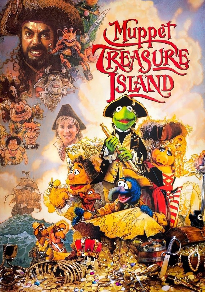 Muppet Treasure Island poster