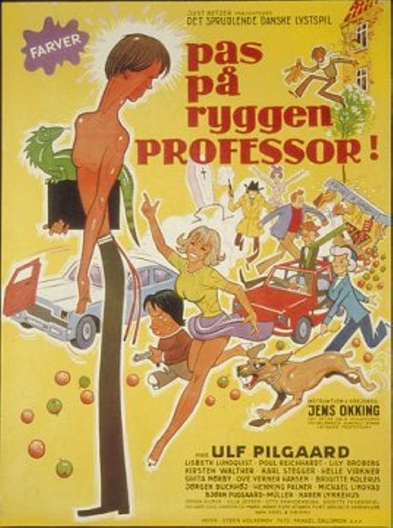 Pas på ryggen, professor! poster