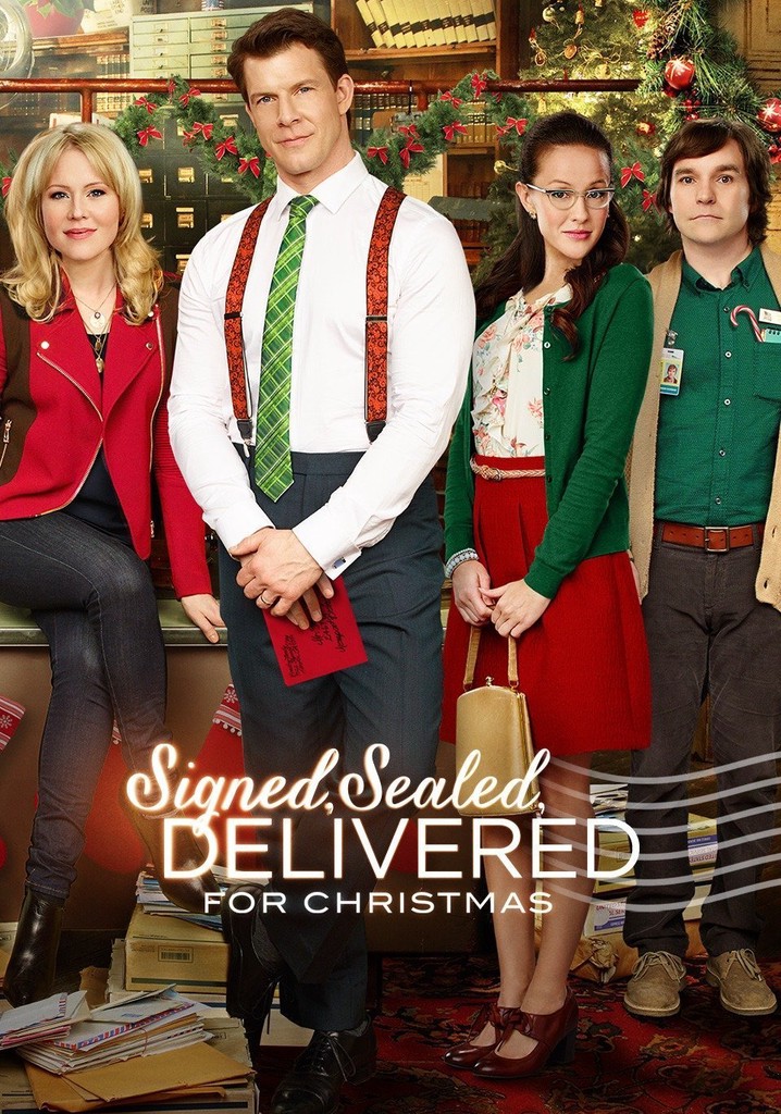 Signed, Sealed, Delivered for Christmas poster