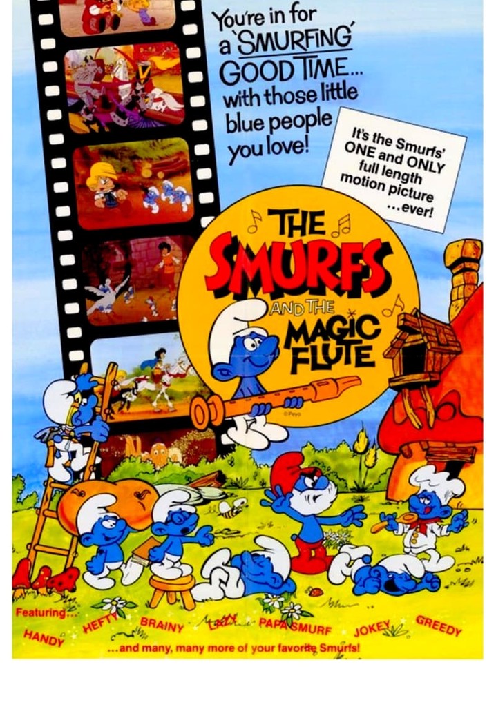 The Smurfs and the Magic Flute poster