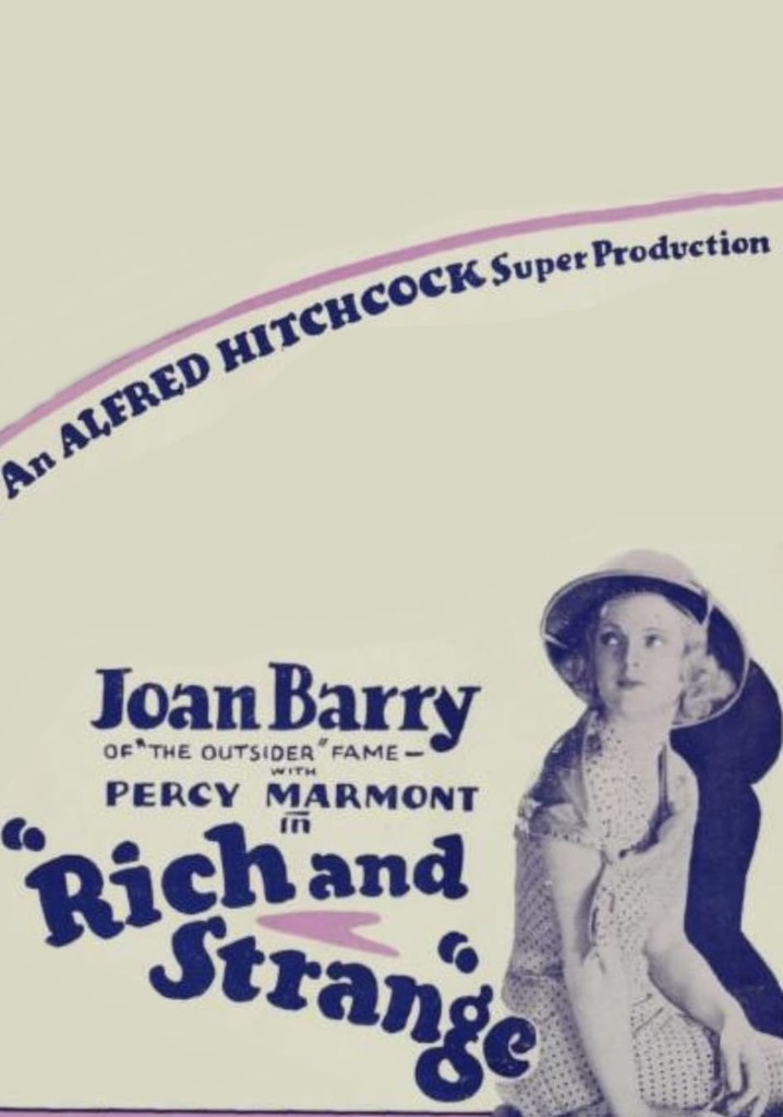 Rich and Strange poster