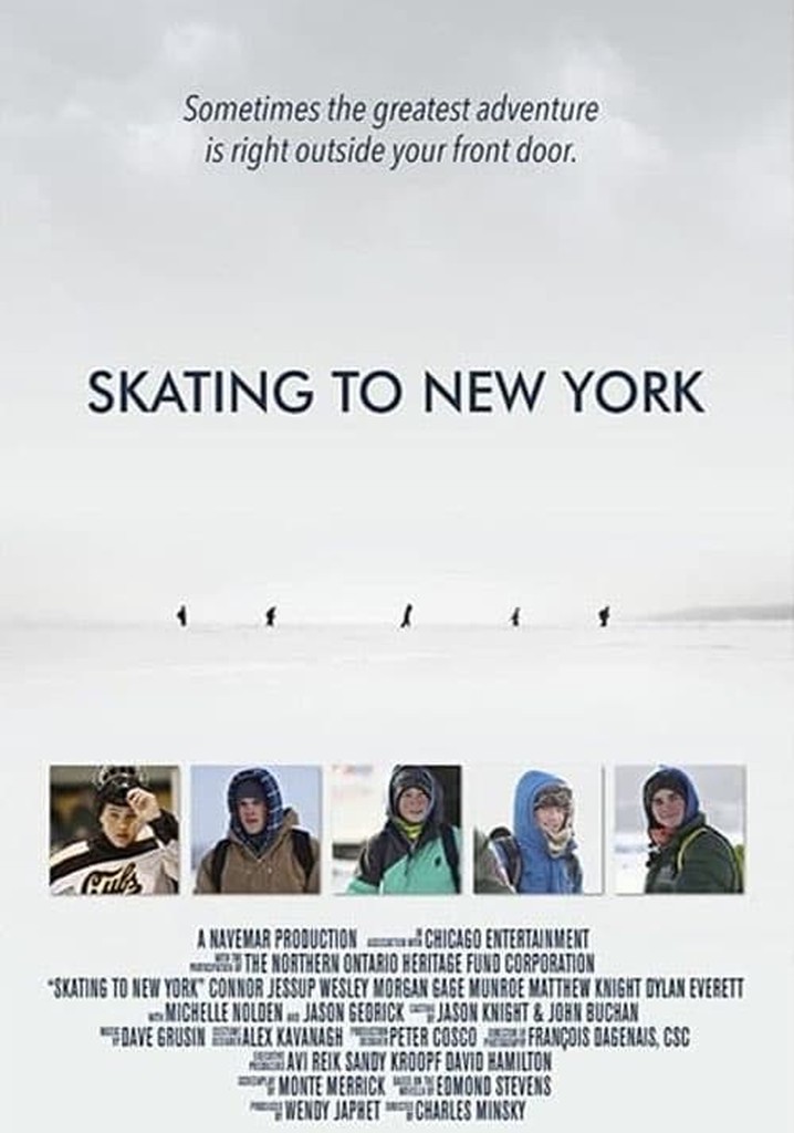 Skating to New York poster