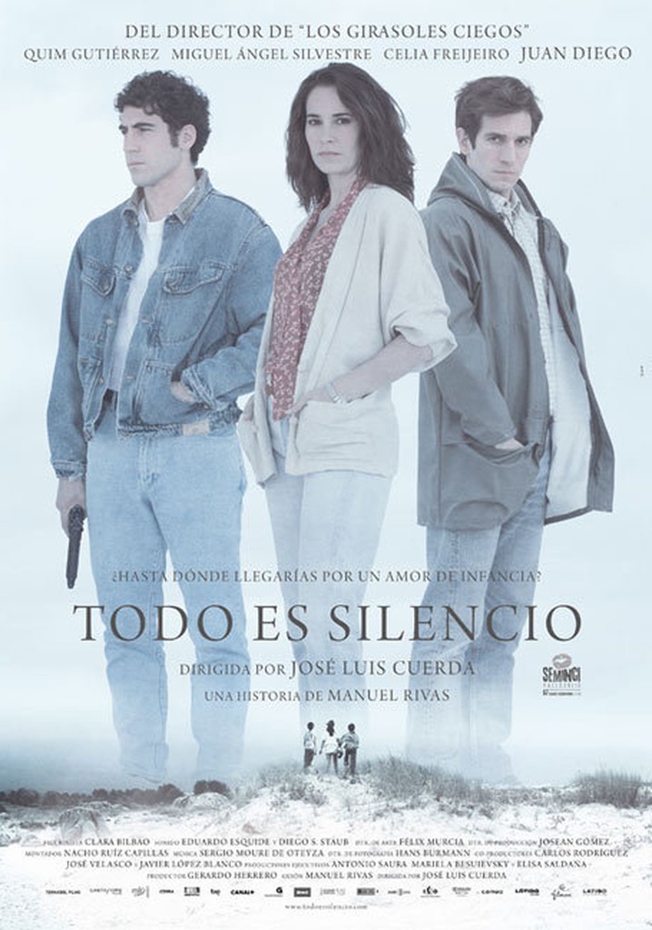 Todo es silencio poster