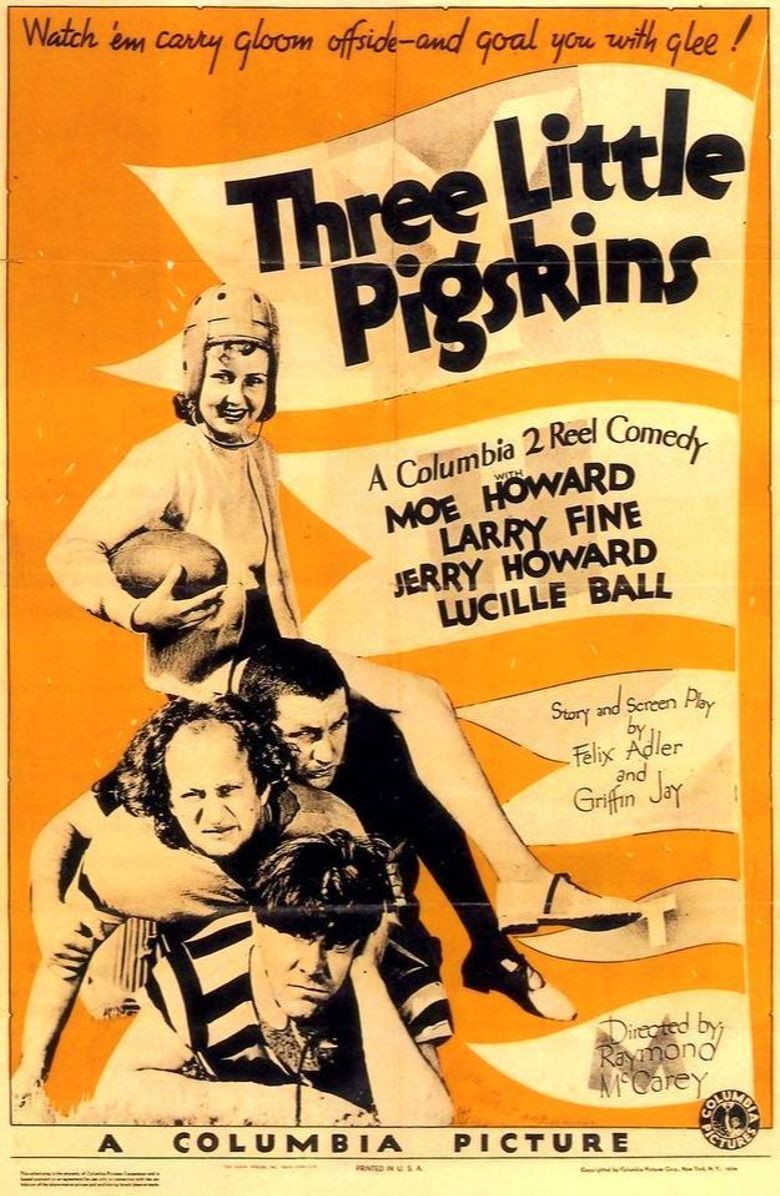 Three Little Pigskins poster