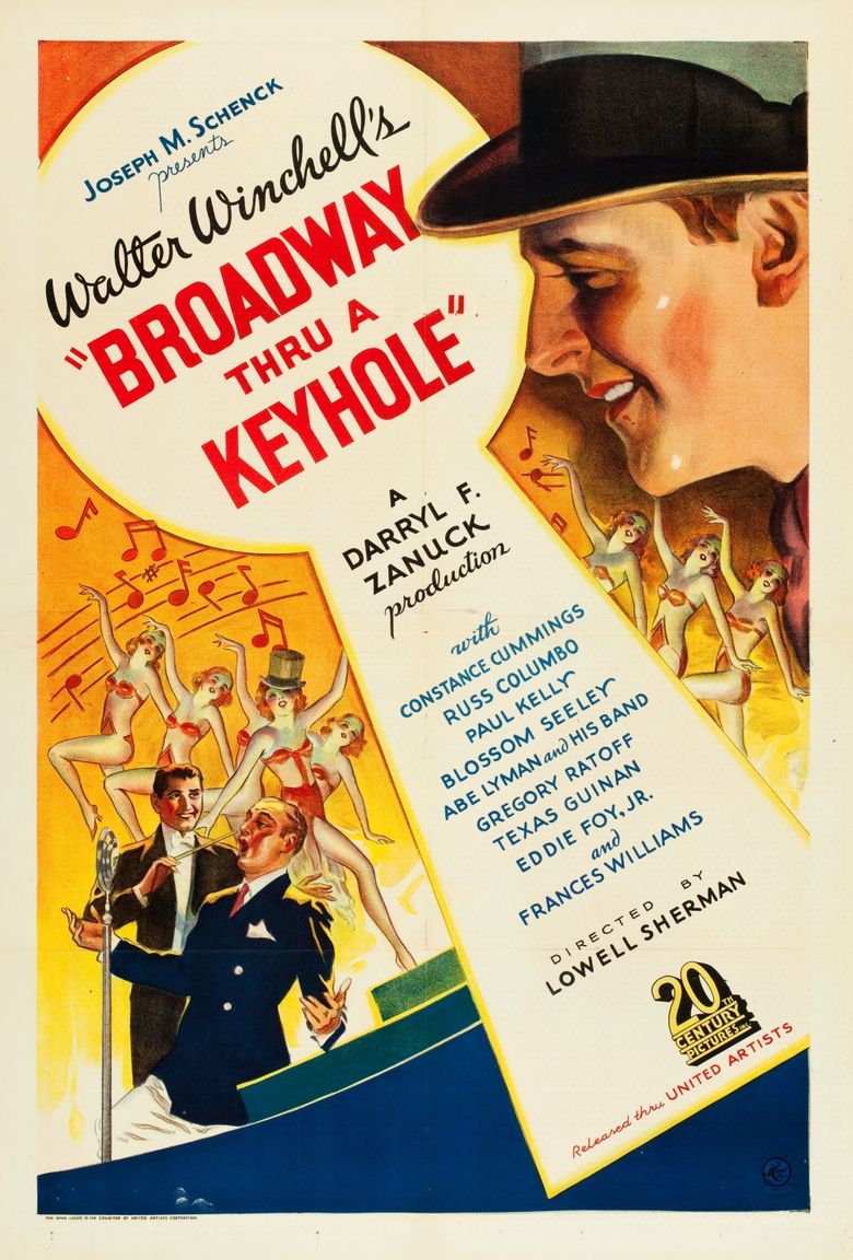 Broadway Thru a Keyhole poster