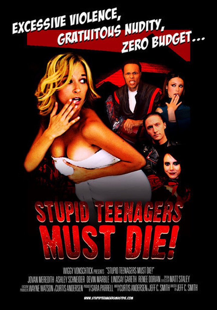 Stupid Teenagers Must Die poster