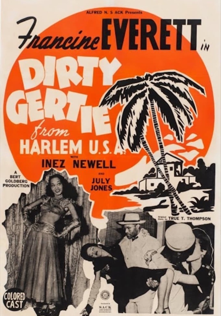 Dirty Gertie from Harlem U.S.A. poster
