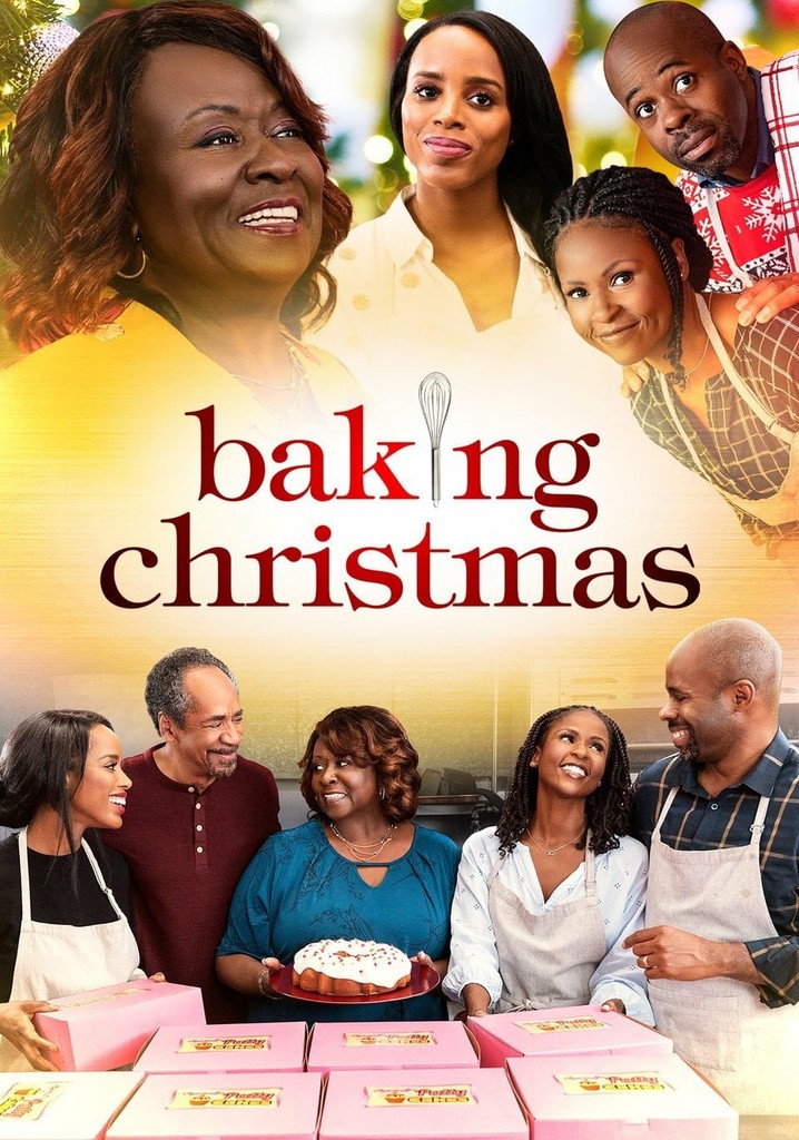 Baking Christmas poster