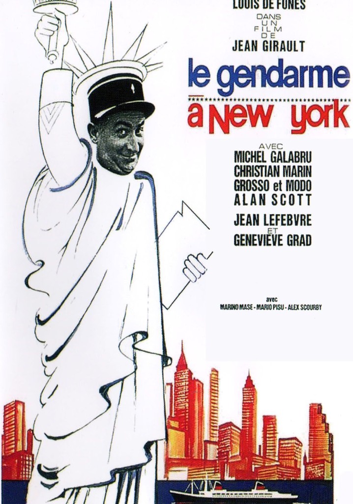 The Gendarme in New York poster