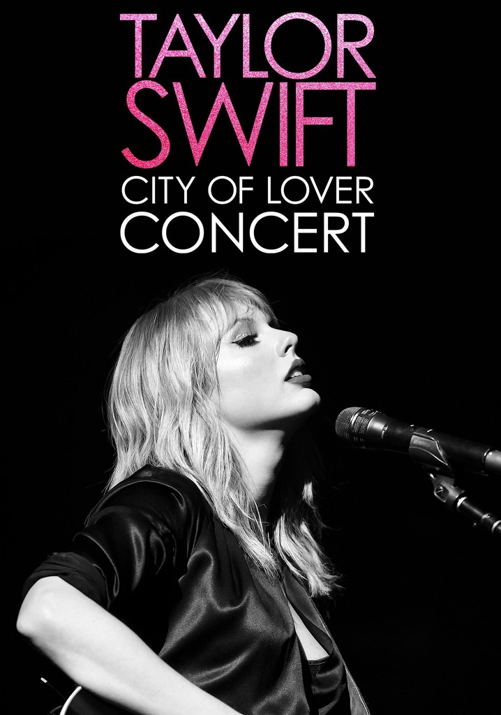 Taylor Swift City of Lover Concert poster