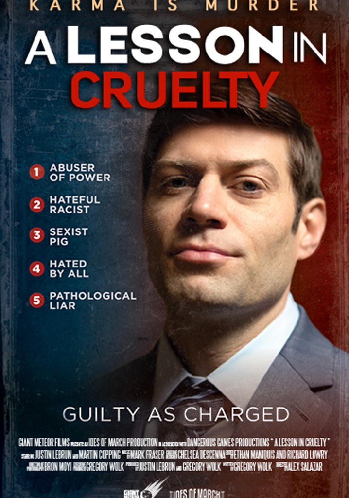 A Lesson in Cruelty poster