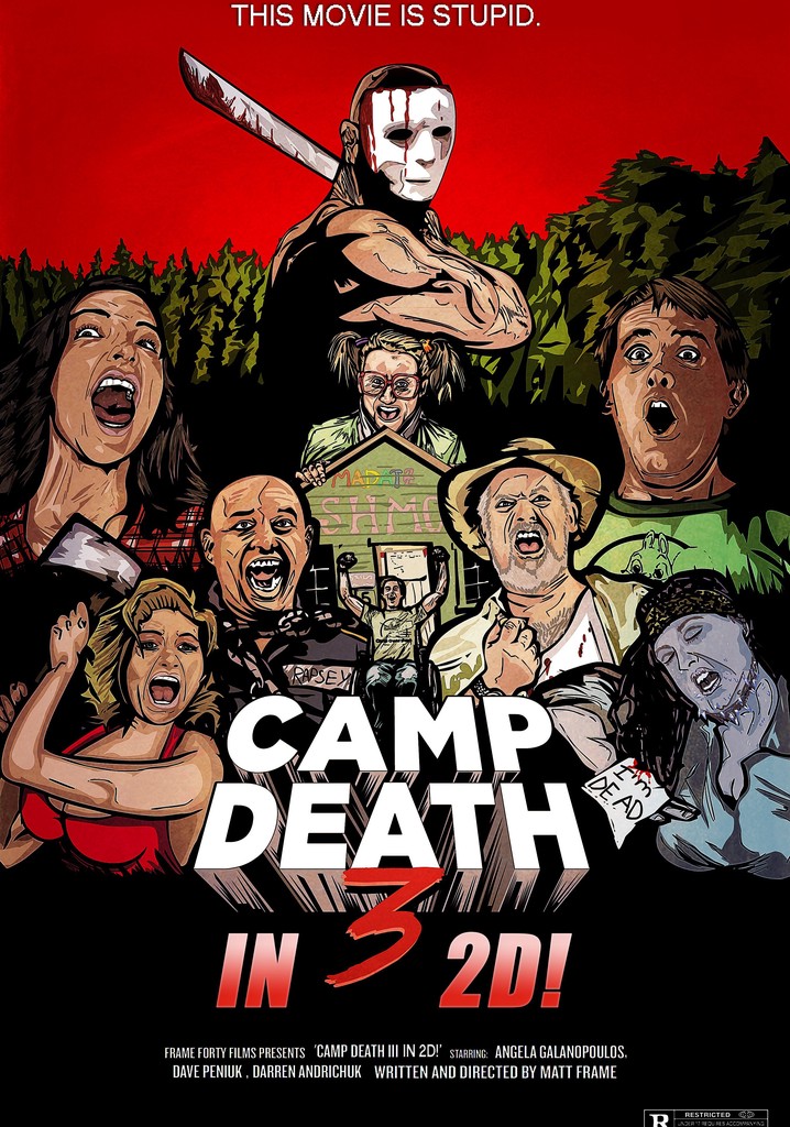 Camp Death III in 2D! poster