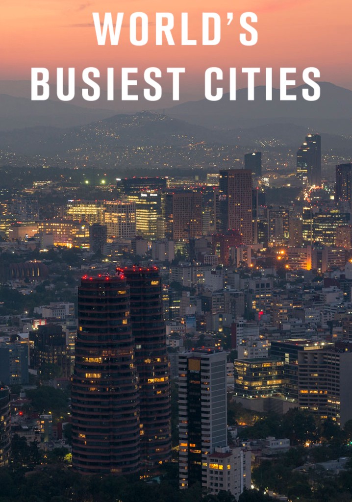 World's Busiest Cities poster