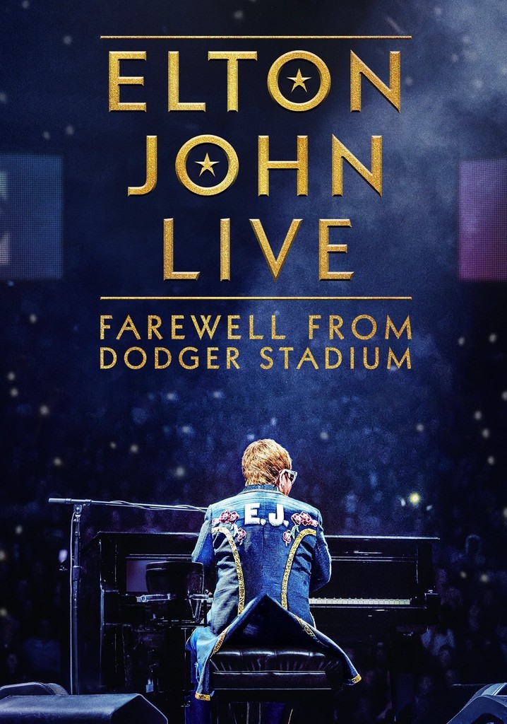 Elton John Live: Farewell from Dodger Stadium poster