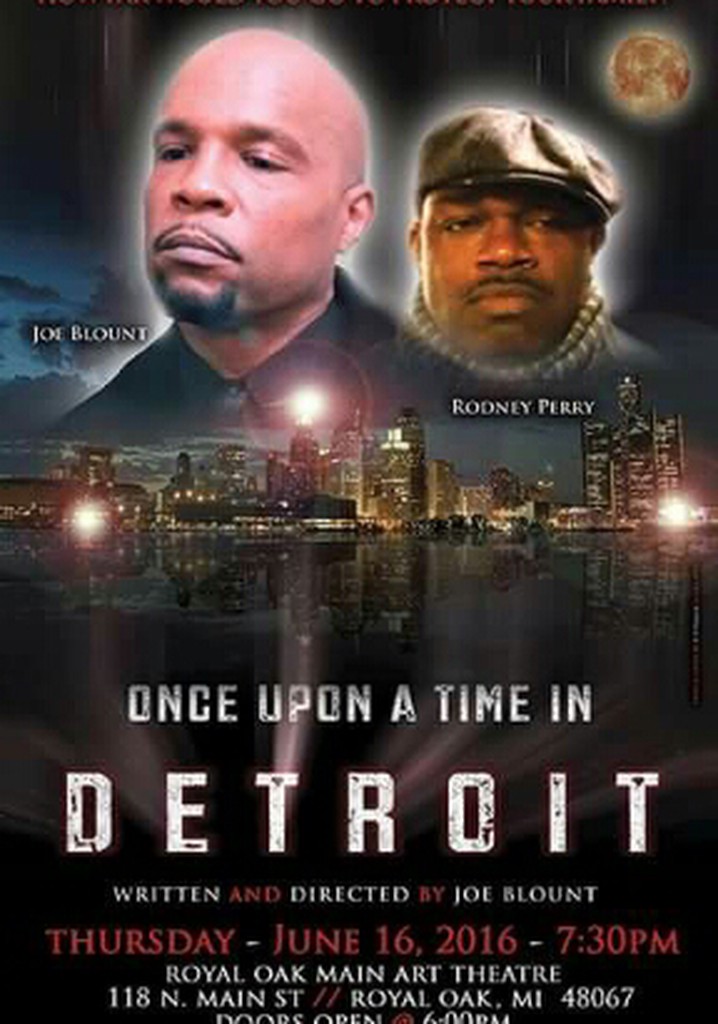 Once Upon a Time in Detroit poster