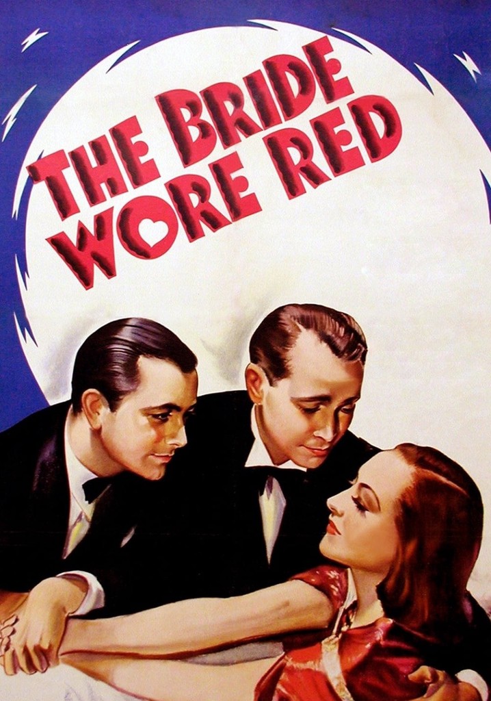The Bride Wore Red poster