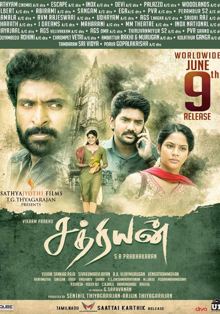Sathriyan poster