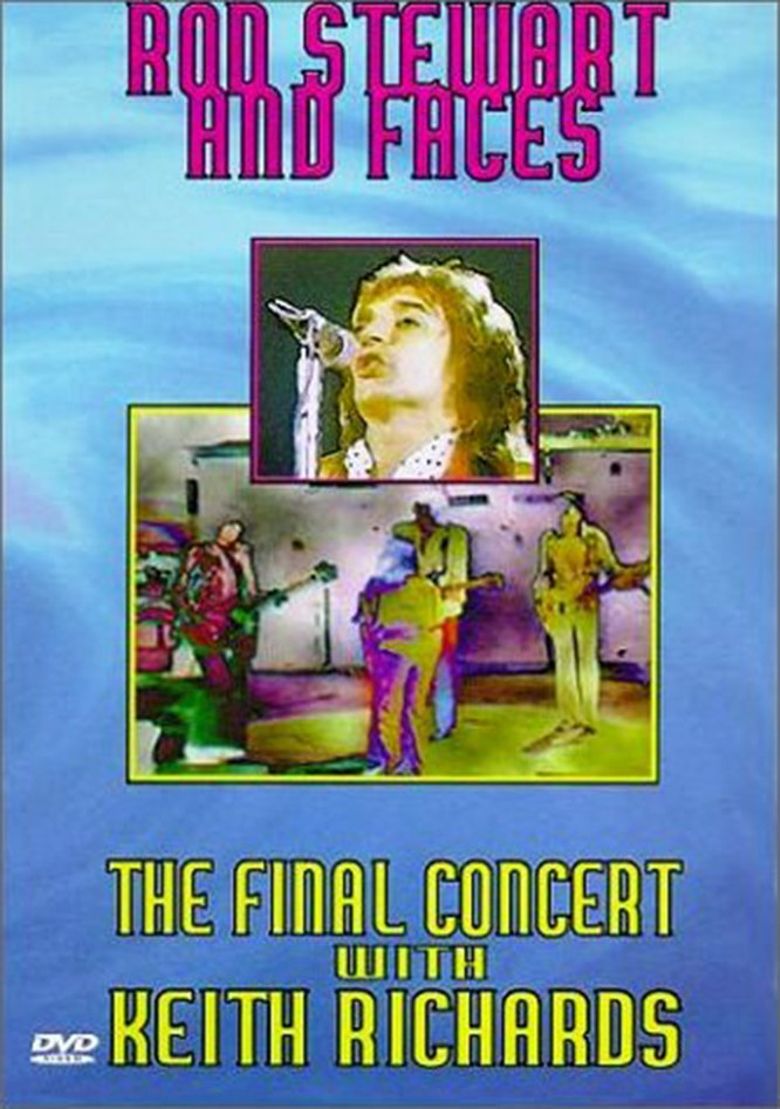 Rod Stewart & Faces & Keith Richards poster