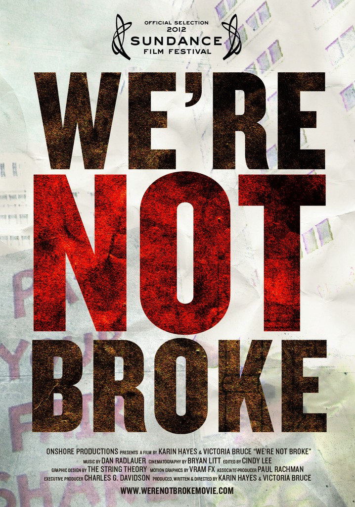 We’re Not Broke poster