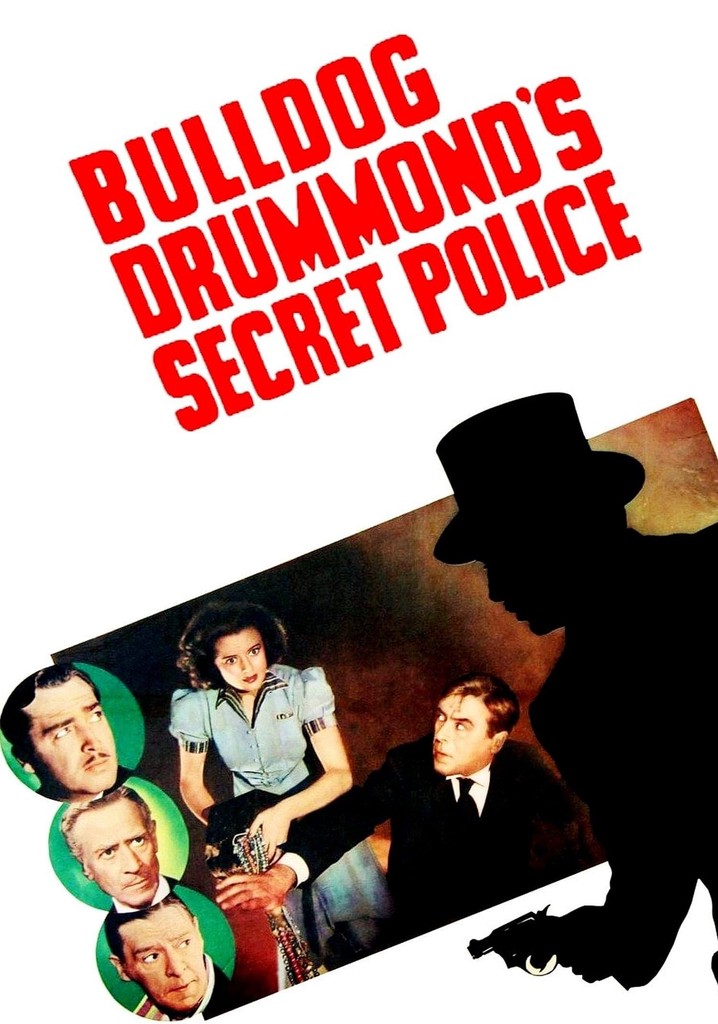 Bulldog Drummond's Secret Police poster