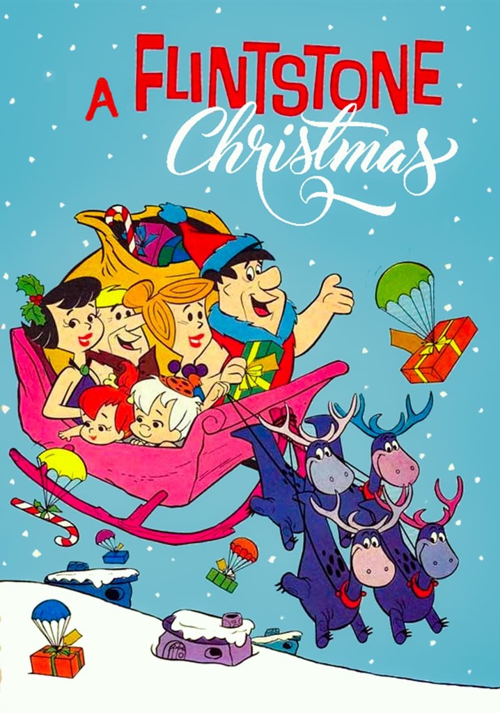 A Flintstone Christmas poster