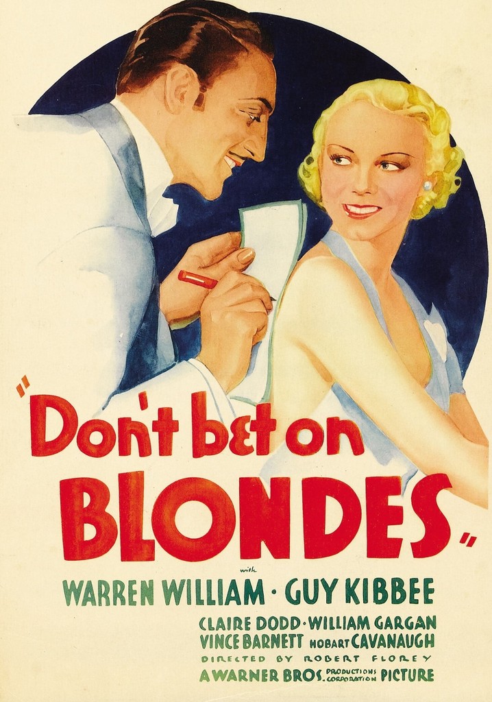 Don't Bet on Blondes poster