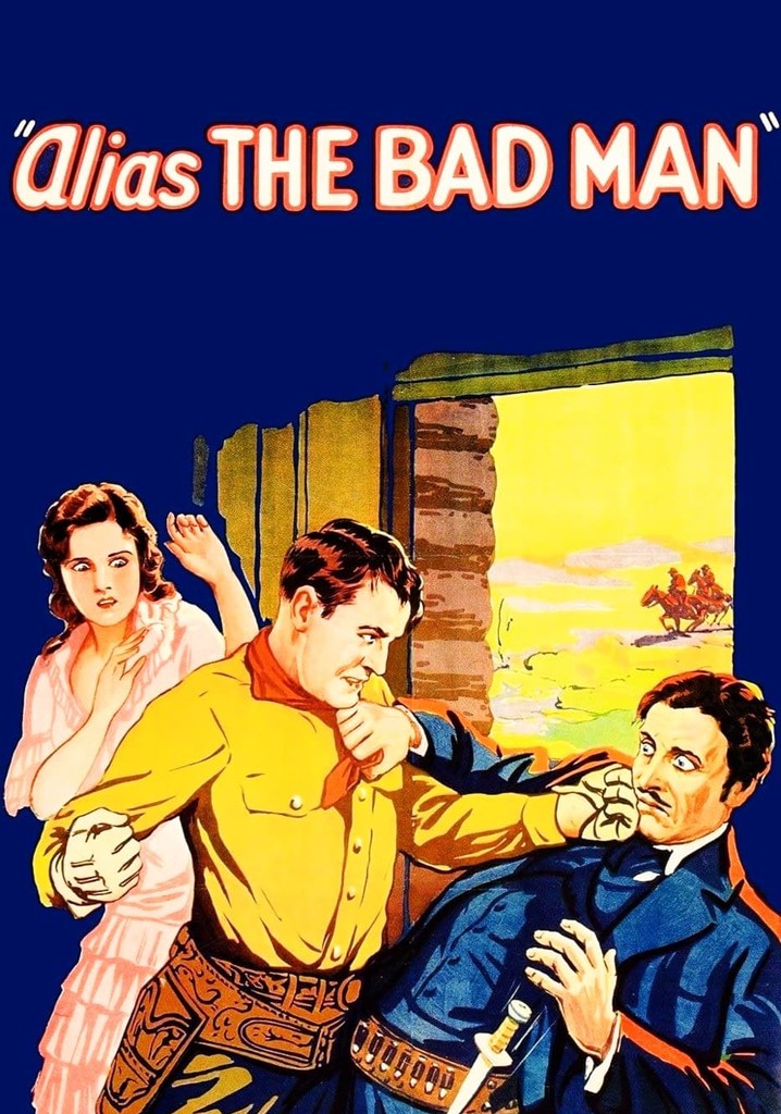 Alias: The Bad Man poster