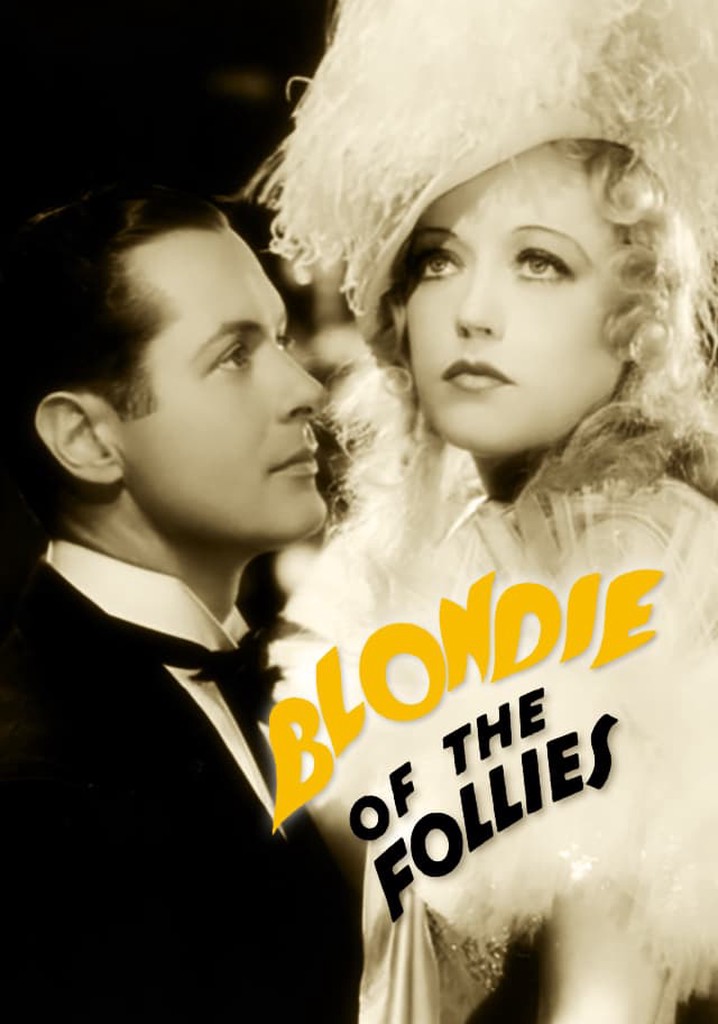 Blondie of the Follies poster
