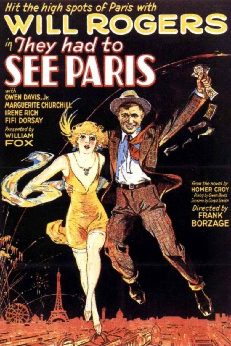 They Had to See Paris poster