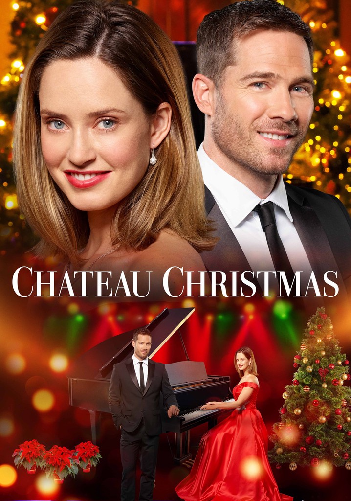 Chateau Christmas poster