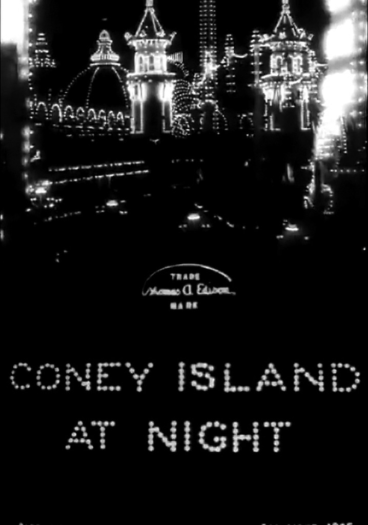 Coney Island at Night poster