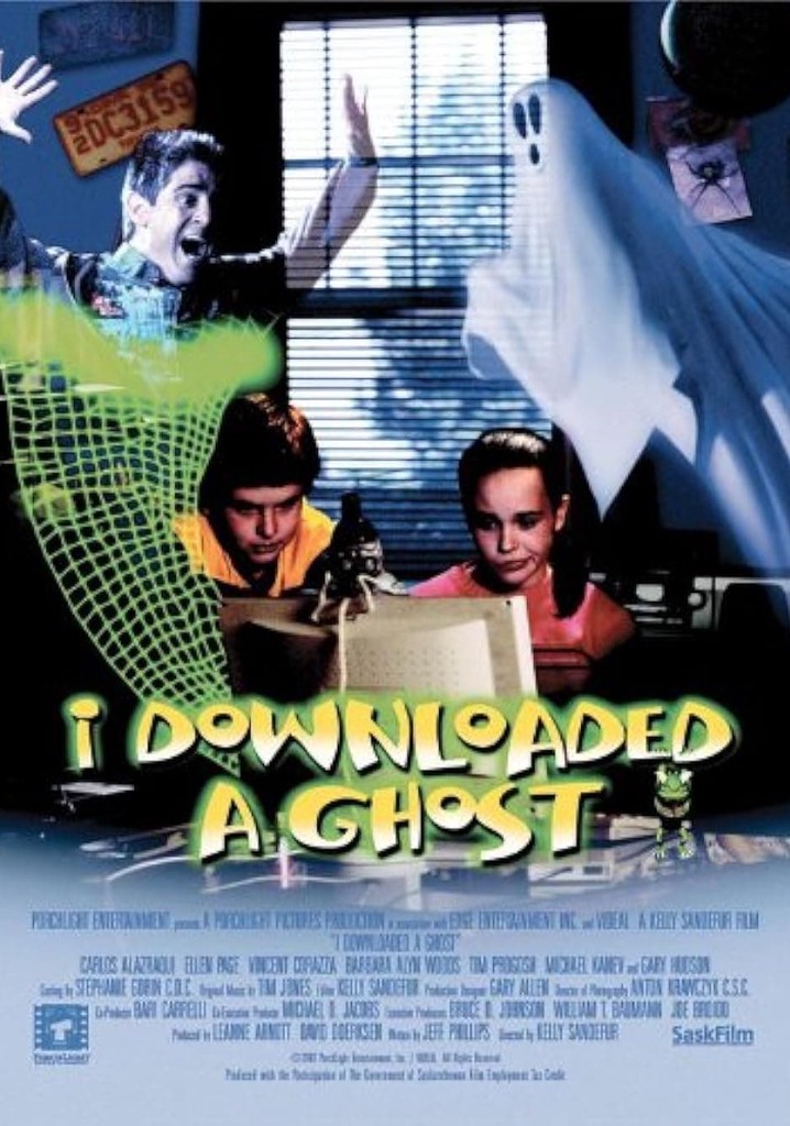 I Downloaded a Ghost poster