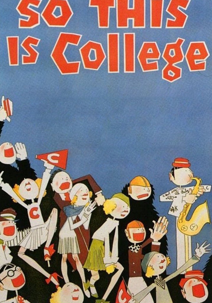 So This Is College poster
